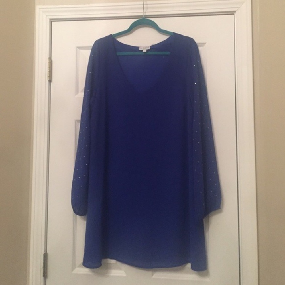 - Guess dress in cobalt~Sexy